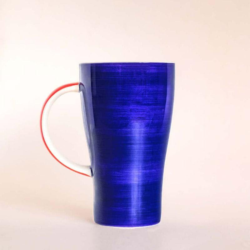 Mug & Tea Cup - Electric Azure Mug - Flower