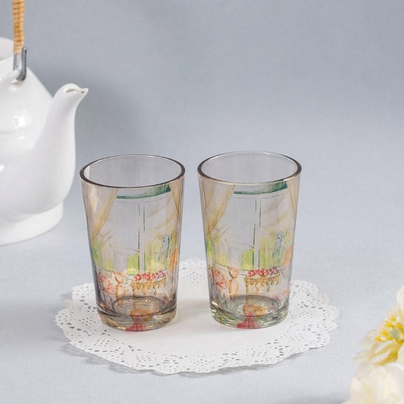 Buy English Breakfast Chai Glass - Set Of Two Mug & Tea Cup from Vaaree