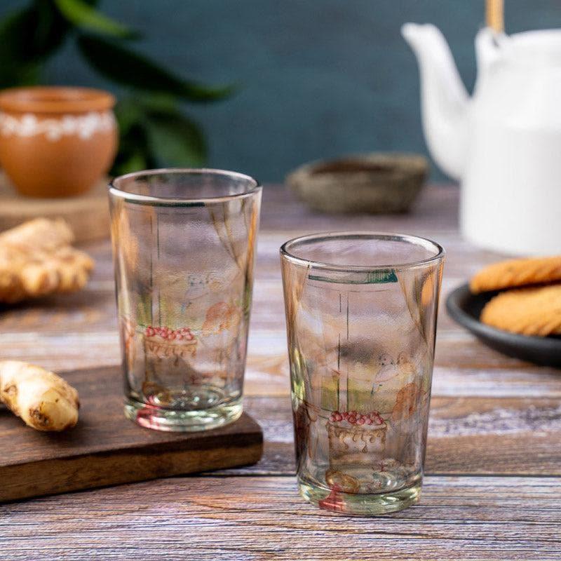 Mug & Tea Cup - English Breakfast Chai Glass - Set Of Two