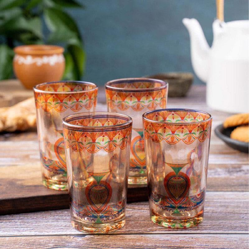 Buy Ethnic parade Chai Glass - Set Of Four Mug & Tea Cup from Vaaree