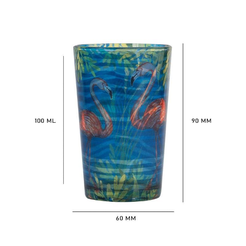 Buy Flamingo Shore Chai Glass - Set Of Two Mug & Tea Cup from Vaaree