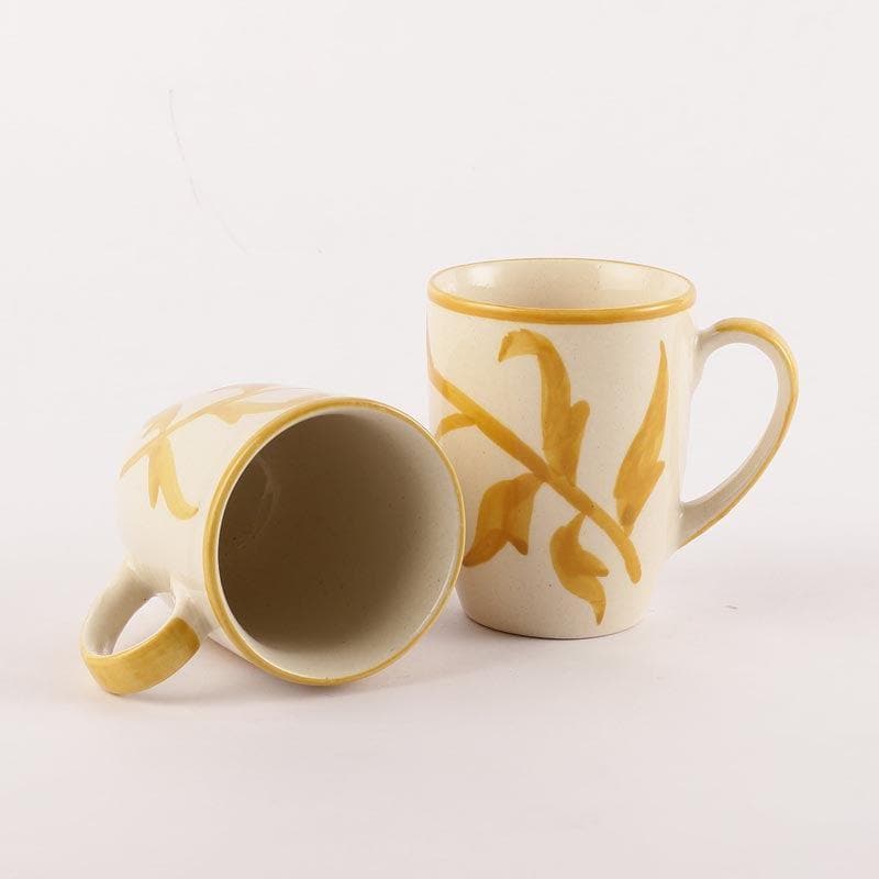 Buy Fleur Da Lis Mug - Set Of Two Mug & Tea Cup from Vaaree