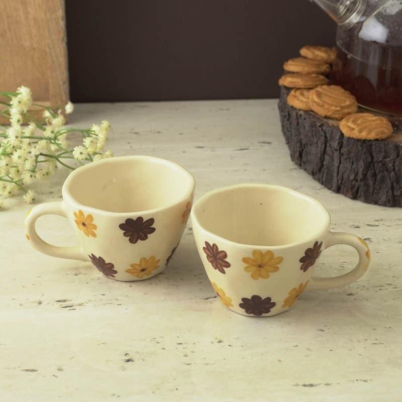 Buy Floral Mist Mug - Set Of Two Mug & Tea Cup from Vaaree