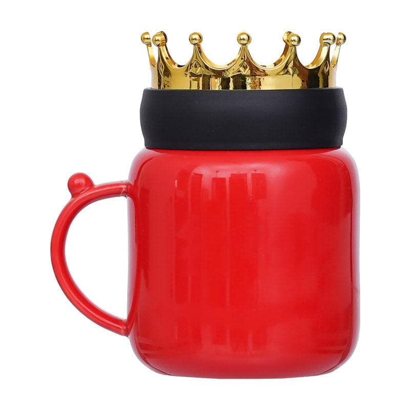 Mug & Tea Cup - For My Queen Valentine Mug - Red