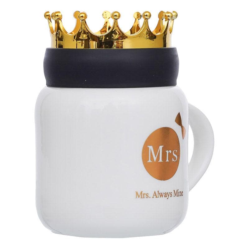 Buy For My Queen Valentine Mug - White Mug & Tea Cup from Vaaree