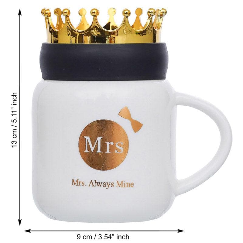 Buy For My Queen Valentine Mug - White Mug & Tea Cup from Vaaree