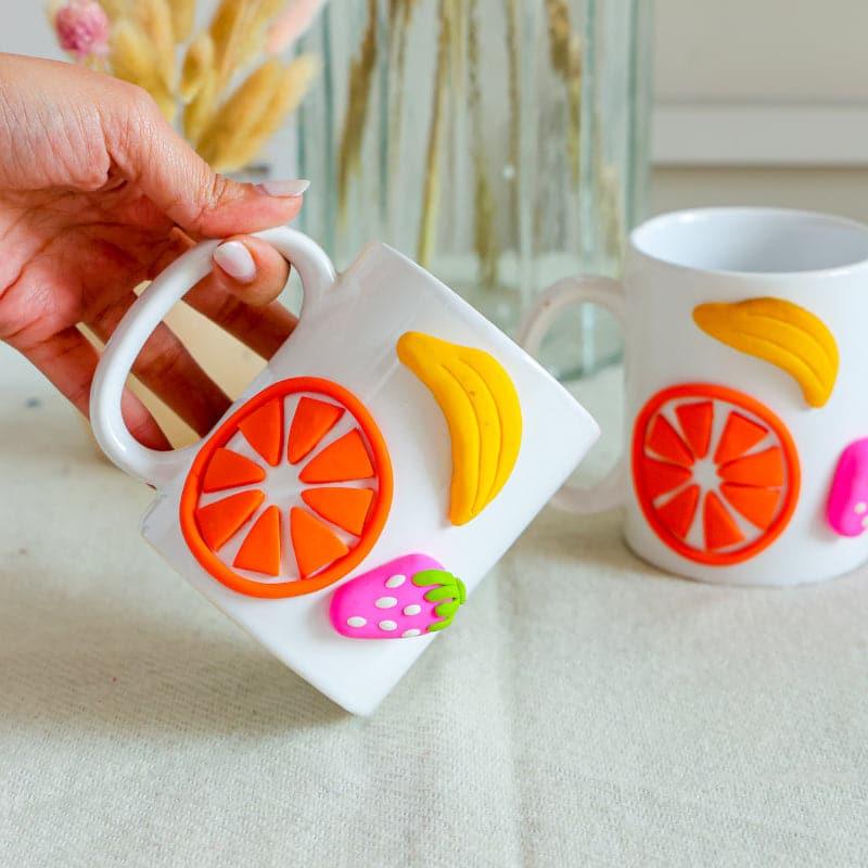 Buy Fruity Mania Mug - 350 ML Mug & Tea Cup from Vaaree