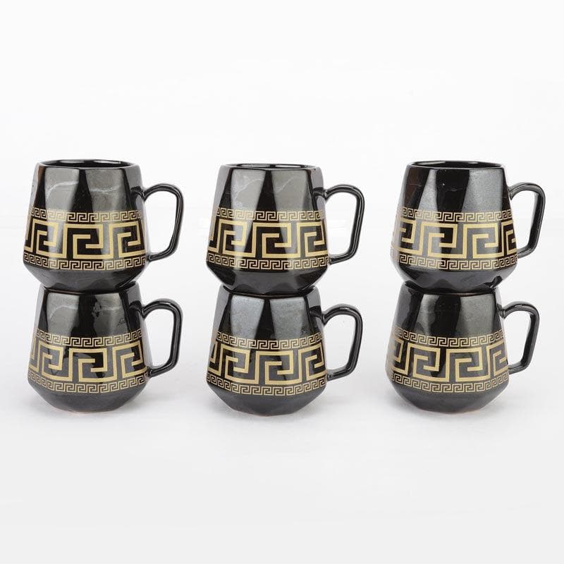 Buy Greek Key Mug - Set Of Six Mug & Tea Cup from Vaaree