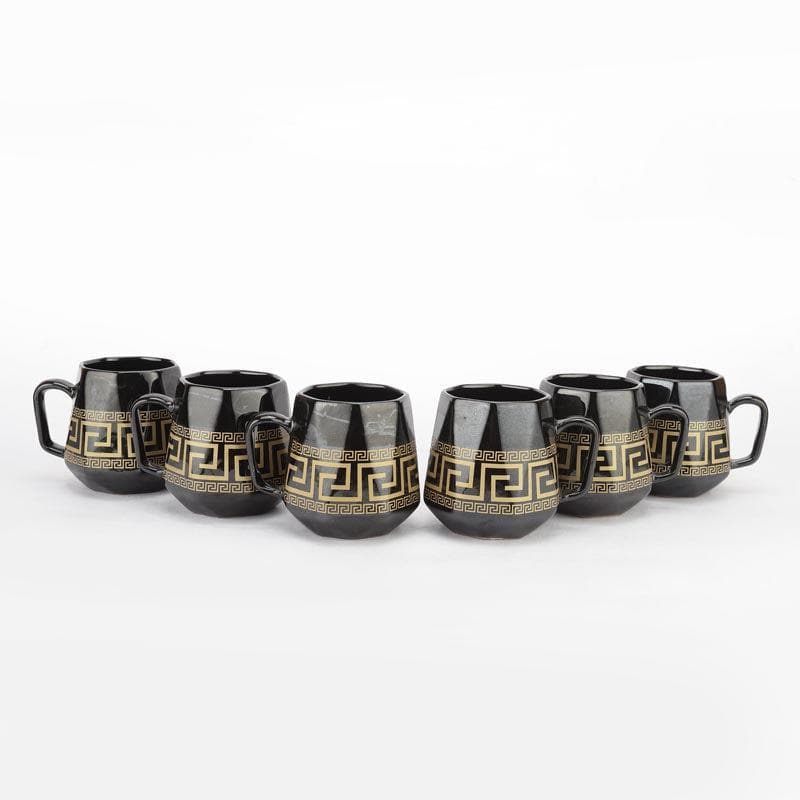 Buy Greek Key Mug - Set Of Six Mug & Tea Cup from Vaaree