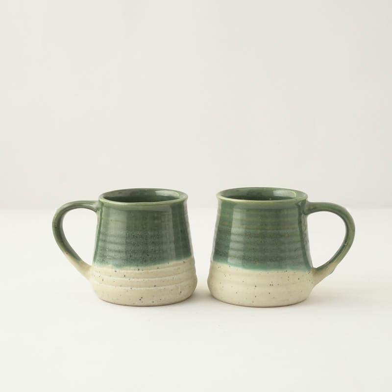 Buy Green Galore Mug - Set Of Two Mug & Tea Cup from Vaaree