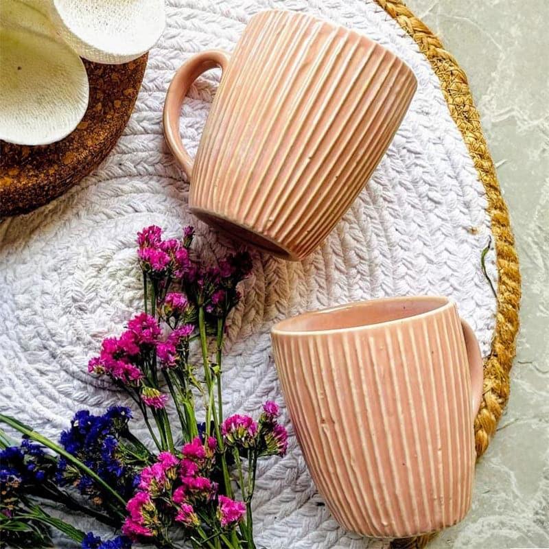 Mug & Tea Cup - Hipashi Mug Pink - Set Of Two