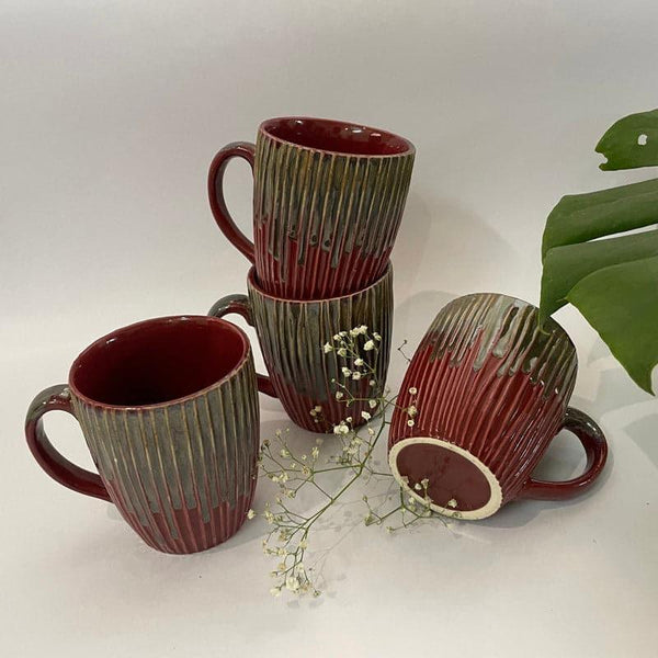 Mug & Tea Cup - Hipashi Mug Red - 300 ML