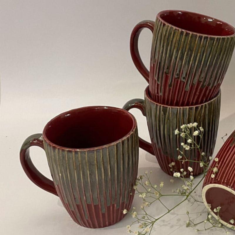 Buy Hipashi Mug Red - 300 ML Mug & Tea Cup from Vaaree