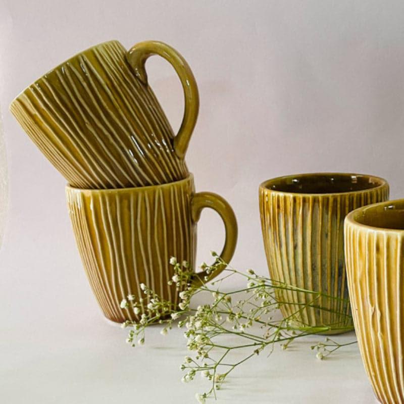 Buy Hipashi Mug Yellow - 300 ML Mug & Tea Cup from Vaaree