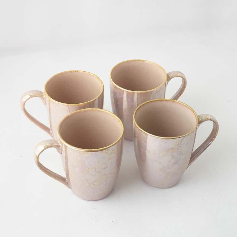 Buy Holographic Ceramic Mug (400 ML) - Set Of Four Mug & Tea Cup from Vaaree