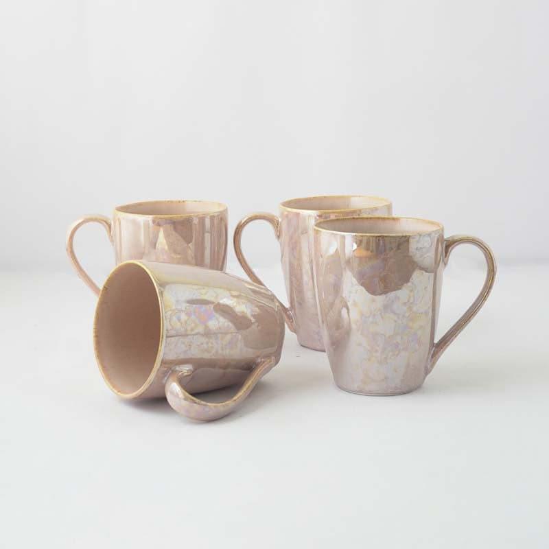 Buy Holographic Ceramic Mug (400 ML) - Set Of Four Mug & Tea Cup from Vaaree