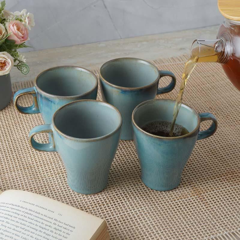 Buy Jamin Ceramic Mug (300 ML) - Set Of Four Mug & Tea Cup from Vaaree