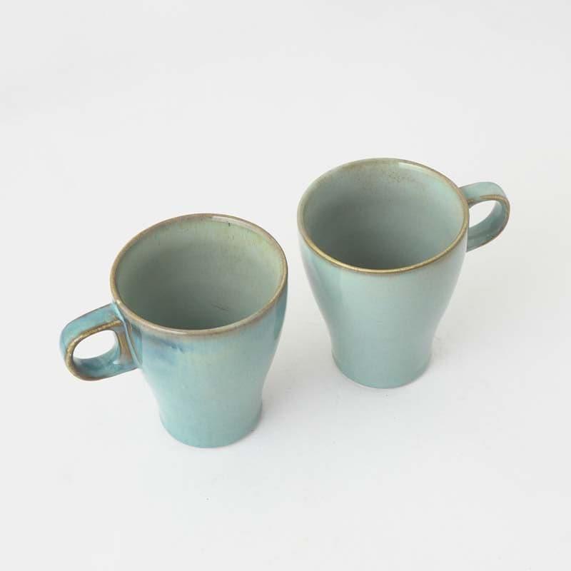 Buy Jamin Ceramic Mug (300 ML) - Set Of Two Mug & Tea Cup from Vaaree