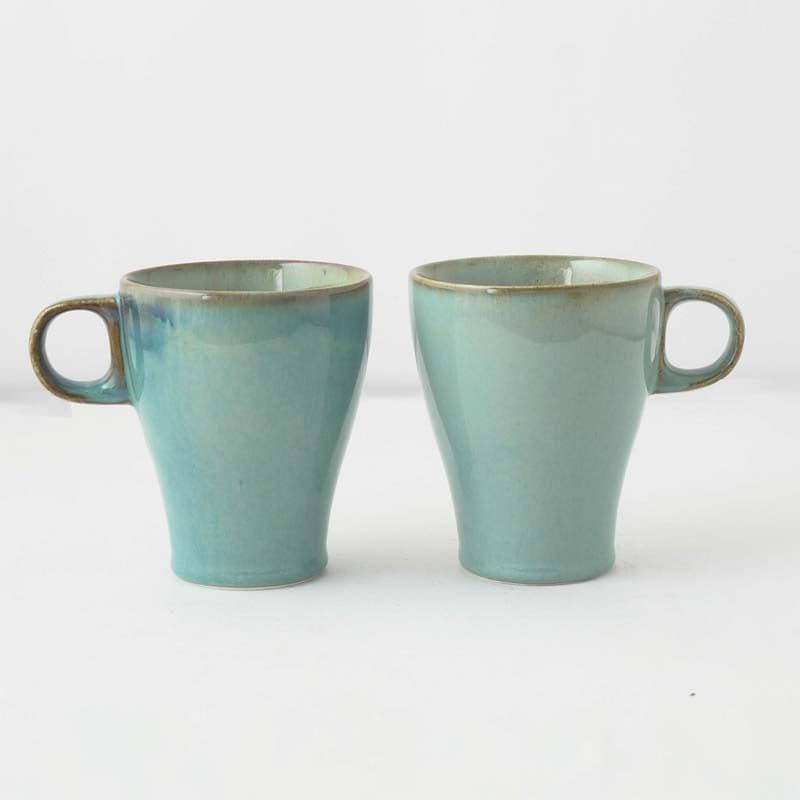 Buy Jamin Ceramic Mug (300 ML) - Set Of Two Mug & Tea Cup from Vaaree