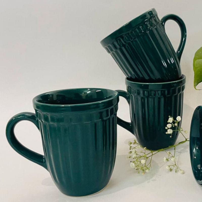 Buy Jonah Mug Dark Green - 300 ML Mug & Tea Cup from Vaaree