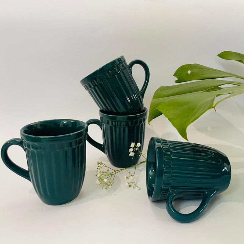 Buy Jonah Mug Dark Green - 300 ML Mug & Tea Cup from Vaaree