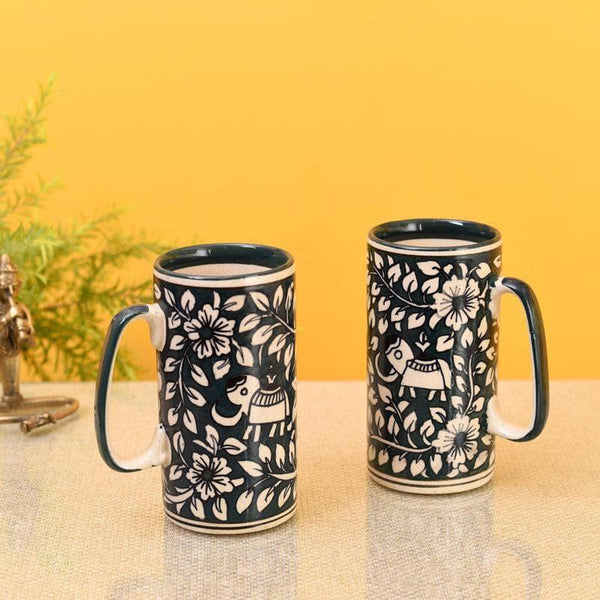 Mug & Tea Cup - Jungle Jam Mug - Set Of Two