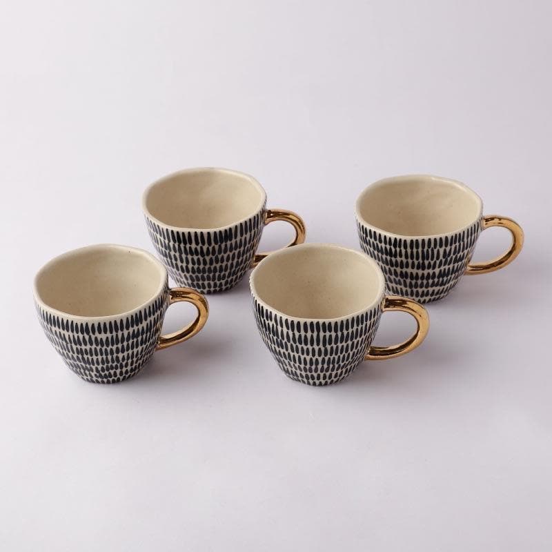 Buy Leaf Dottie Cup - Set Of Four Mug & Tea Cup from Vaaree