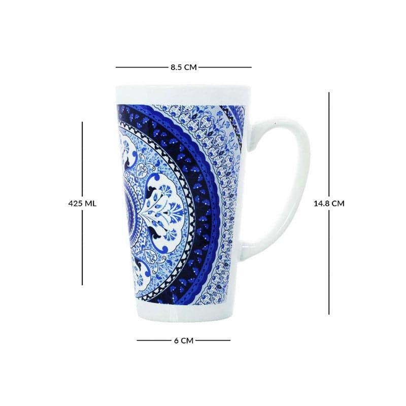 Mug & Tea Cup - Mandela Coffee Mug - Blue