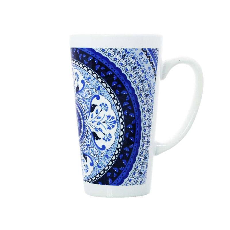 Mug & Tea Cup - Mandela Coffee Mug - Blue