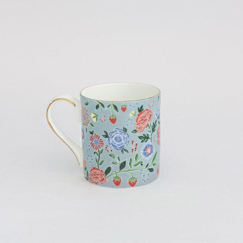 Buy Midsummer Fine China Tea Mugs - Set Of 4 Mug & Tea Cup from Vaaree