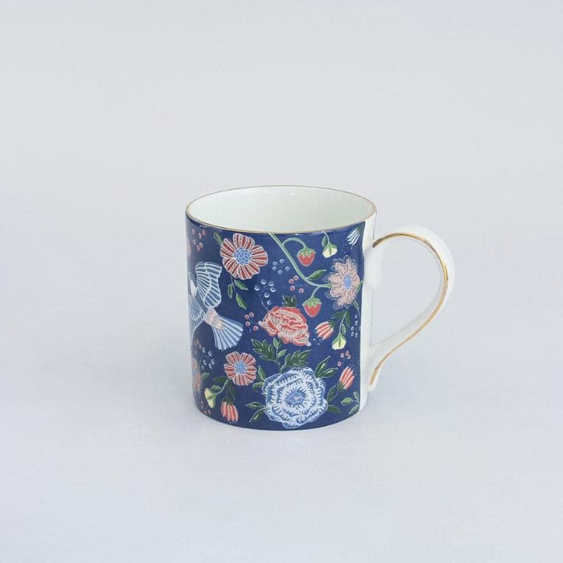 Buy Midsummer Fine China Tea Mugs - Set Of 4 Mug & Tea Cup from Vaaree