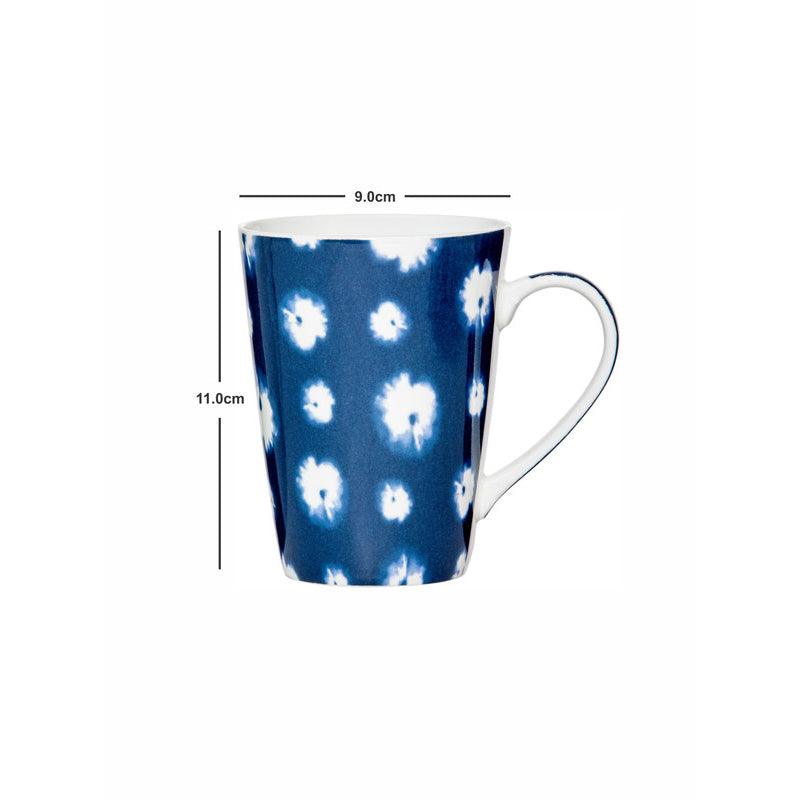 Mug & Tea Cup - Miranda Bloom Mug (360 ML) - Set Of Two