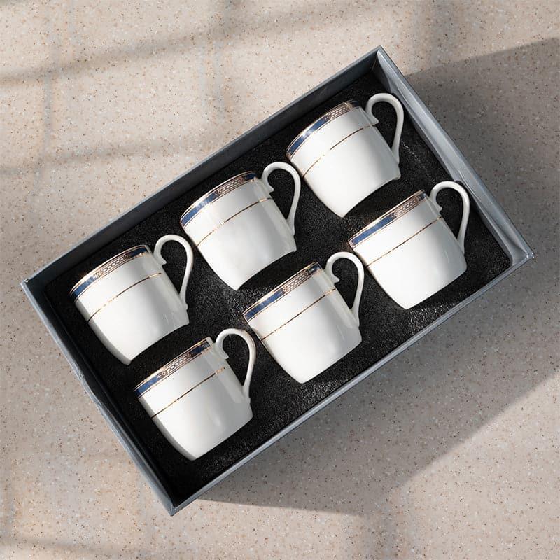 Mug & Tea Cup - Mirona Skyline Mug (200 ML) - Set Of Six