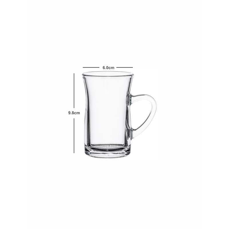 Buy Misa Glass Mug - Set Of Three Mug & Tea Cup from Vaaree