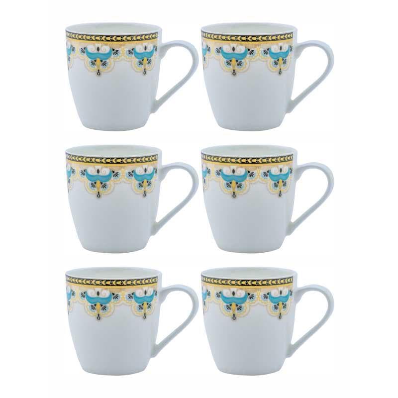 Buy Monisha Mug - Set Of Six Mug & Tea Cup from Vaaree