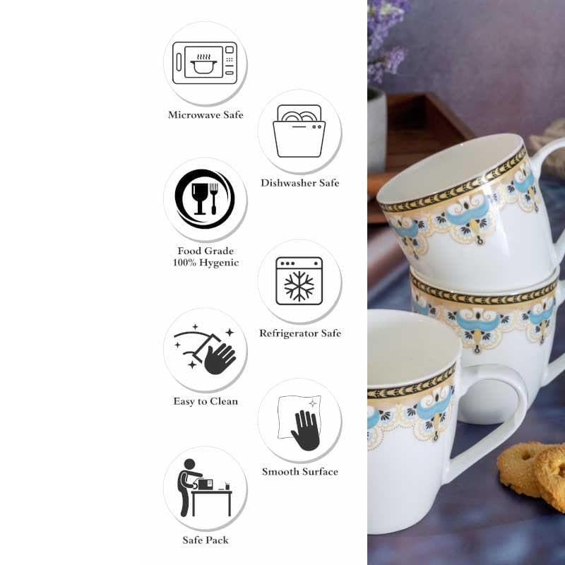 Buy Monisha Mug - Set Of Six Mug & Tea Cup from Vaaree