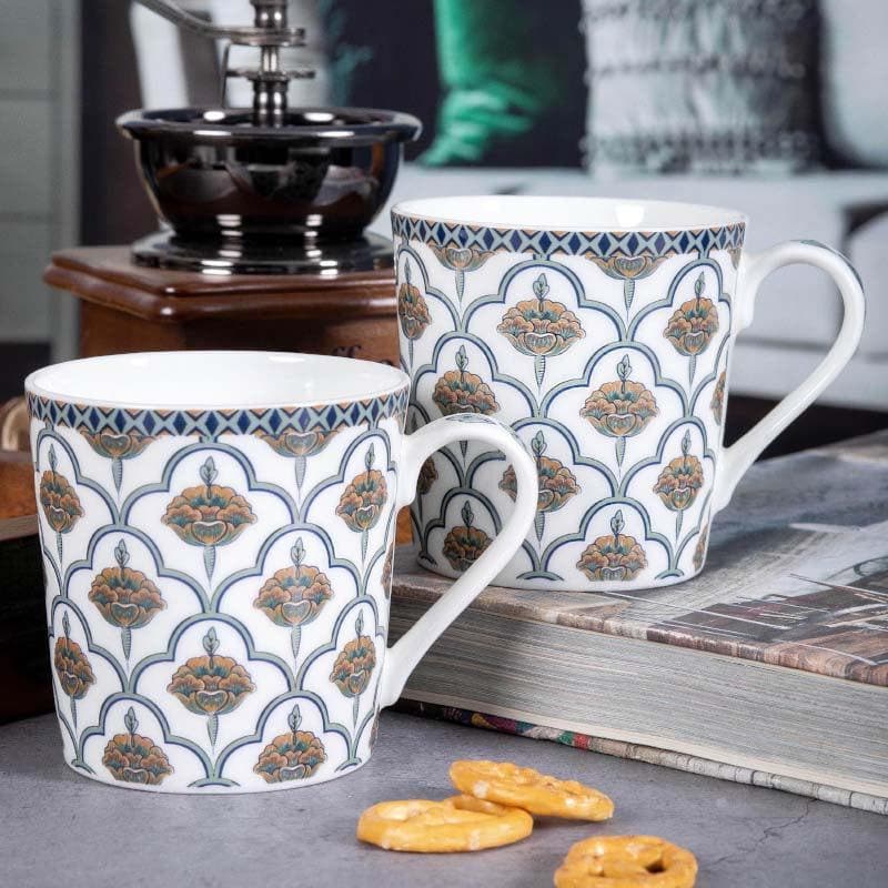 Mug & Tea Cup - Motiyaa Mug - Set Of Two