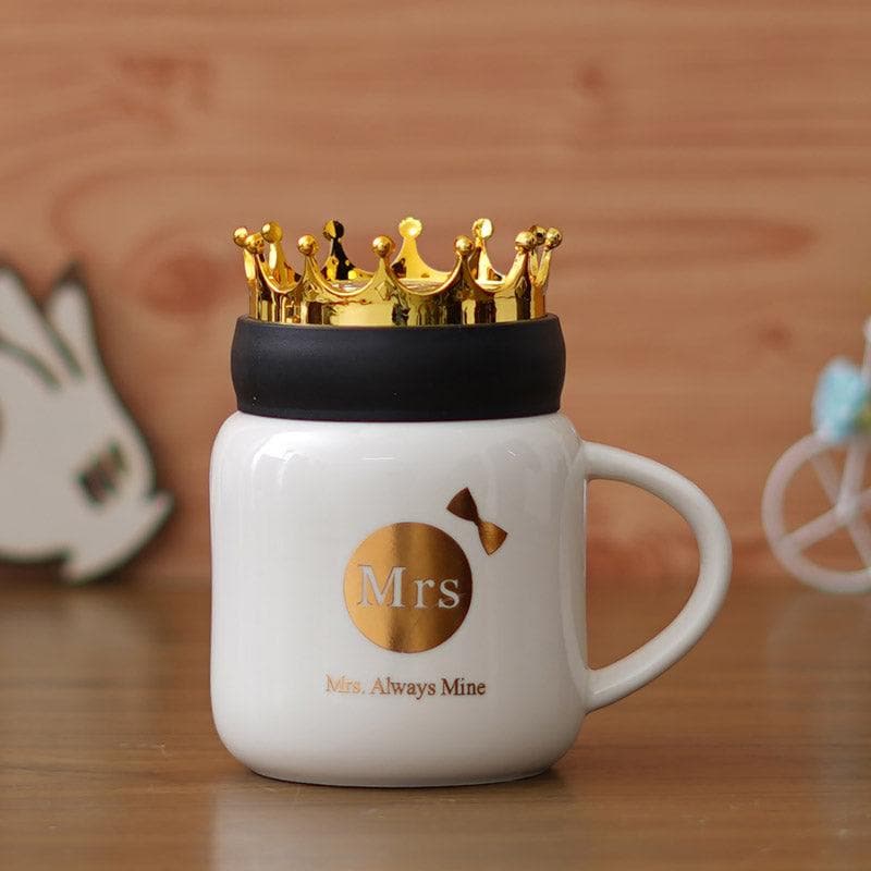 Buy Mr & Mrs Royal Valentine Mug Set Mug & Tea Cup from Vaaree