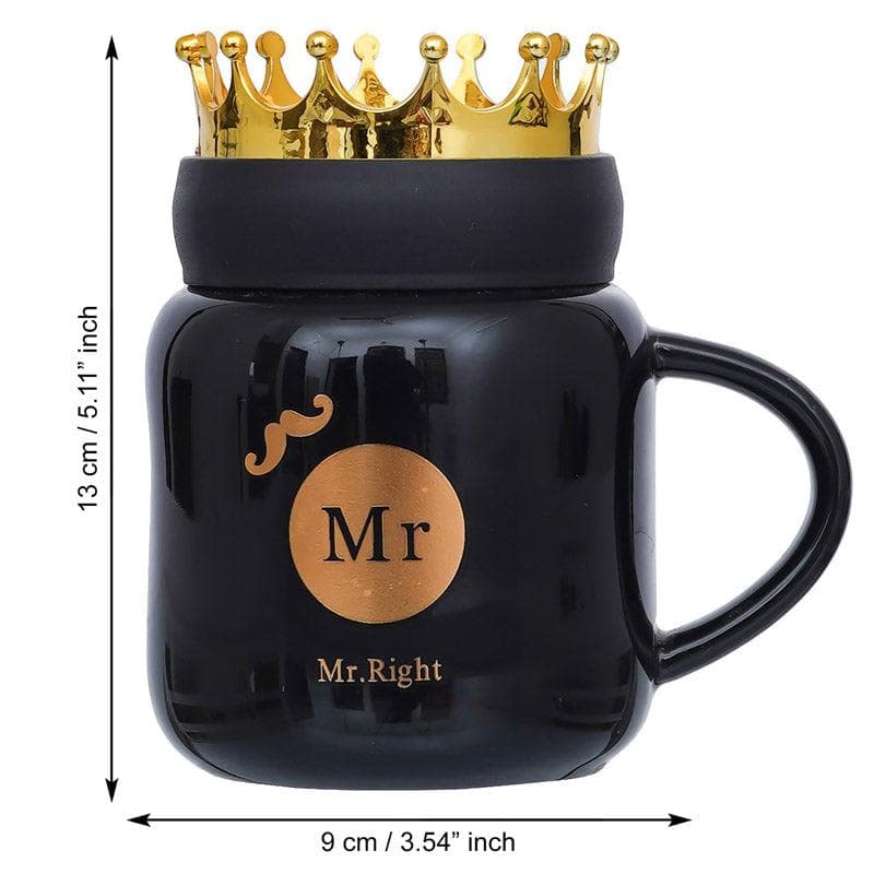 Buy Mr & Mrs Royal Valentine Mug Set Mug & Tea Cup from Vaaree