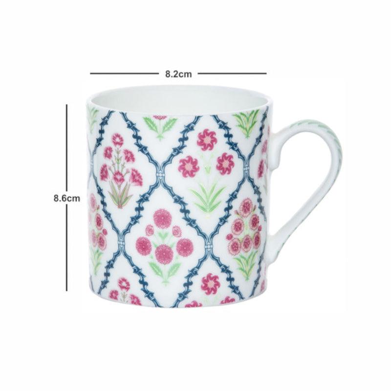 Buy Mughal-e-Mezaj Mugs (360 ML) - Set Of Four Mug & Tea Cup from Vaaree