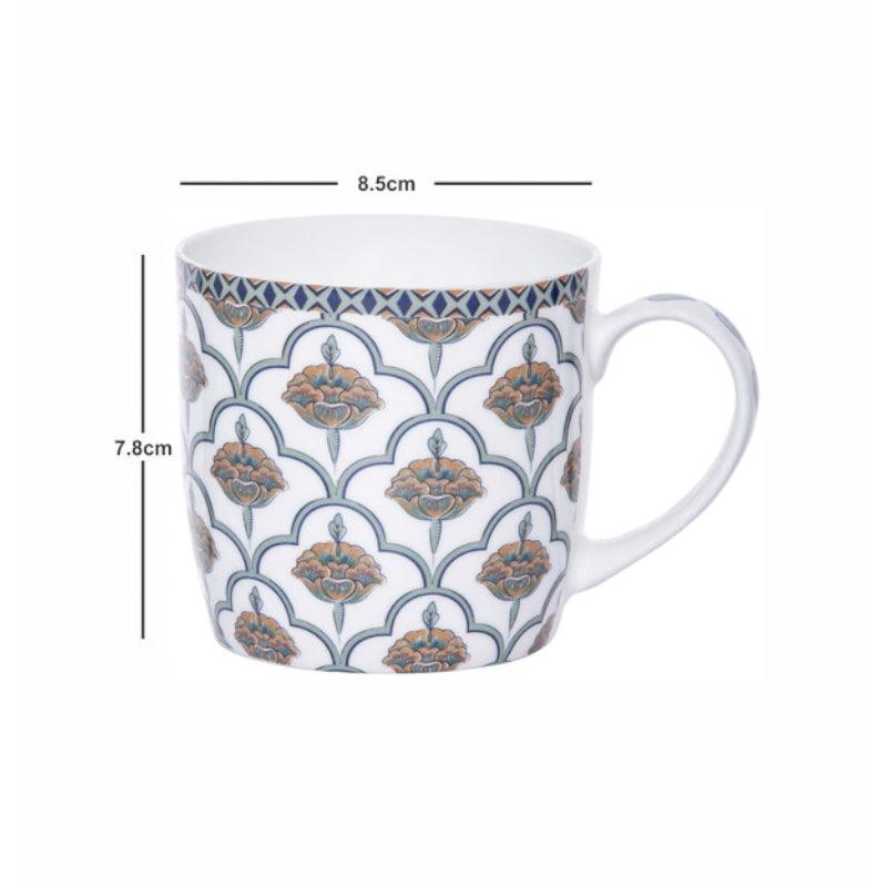 Mug & Tea Cup - Mughal-e-Shaan Mugs (320 ML) - Set Of Four