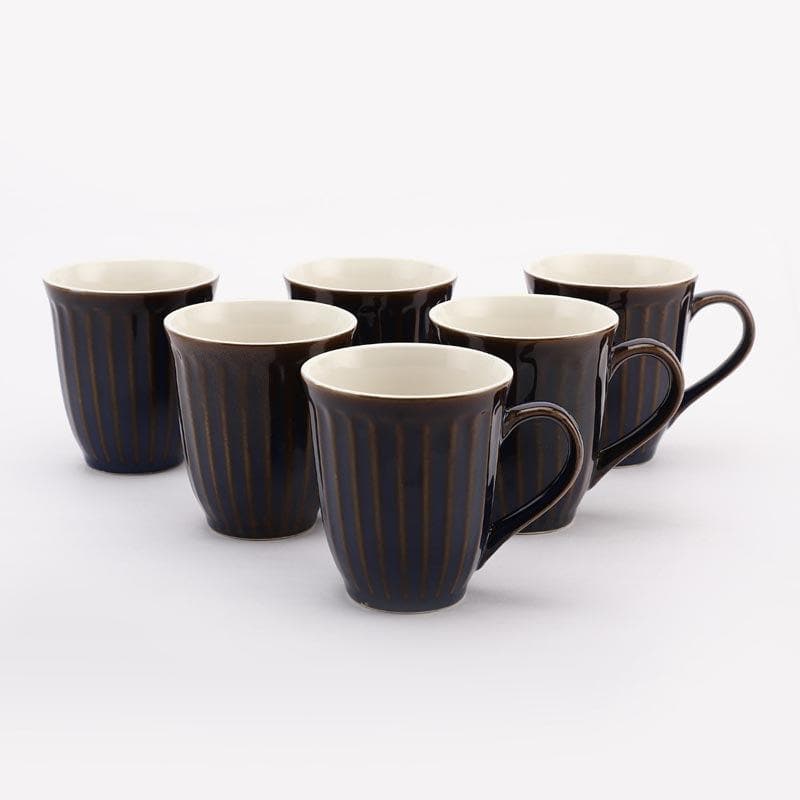 Mug & Tea Cup - Nyctophile Ceramic Mug - Set Of Six