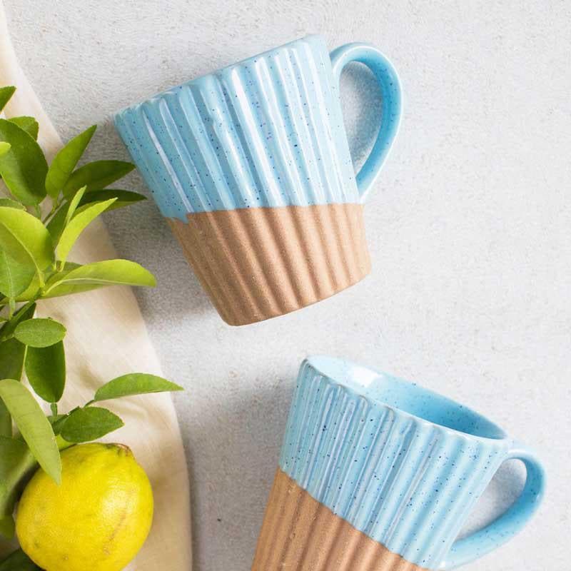 Buy Ocean Refinement Mug - Set Of Two Mug & Tea Cup from Vaaree