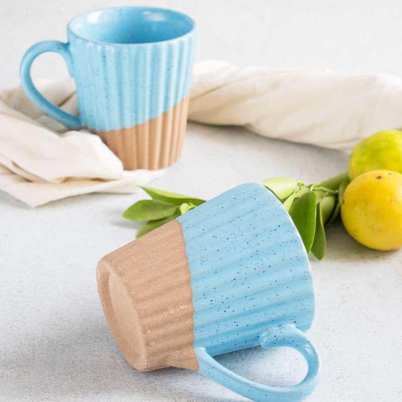 Buy Ocean Refinement Mug - Set Of Two Mug & Tea Cup from Vaaree