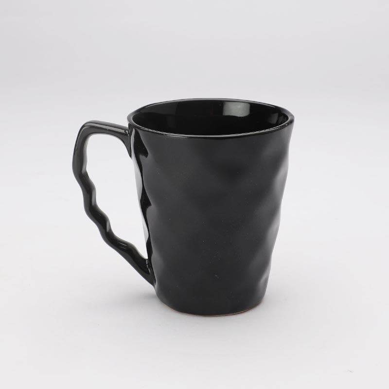 Buy Pitch-Dark Ceramic Mug - Set Of Four Mug & Tea Cup from Vaaree