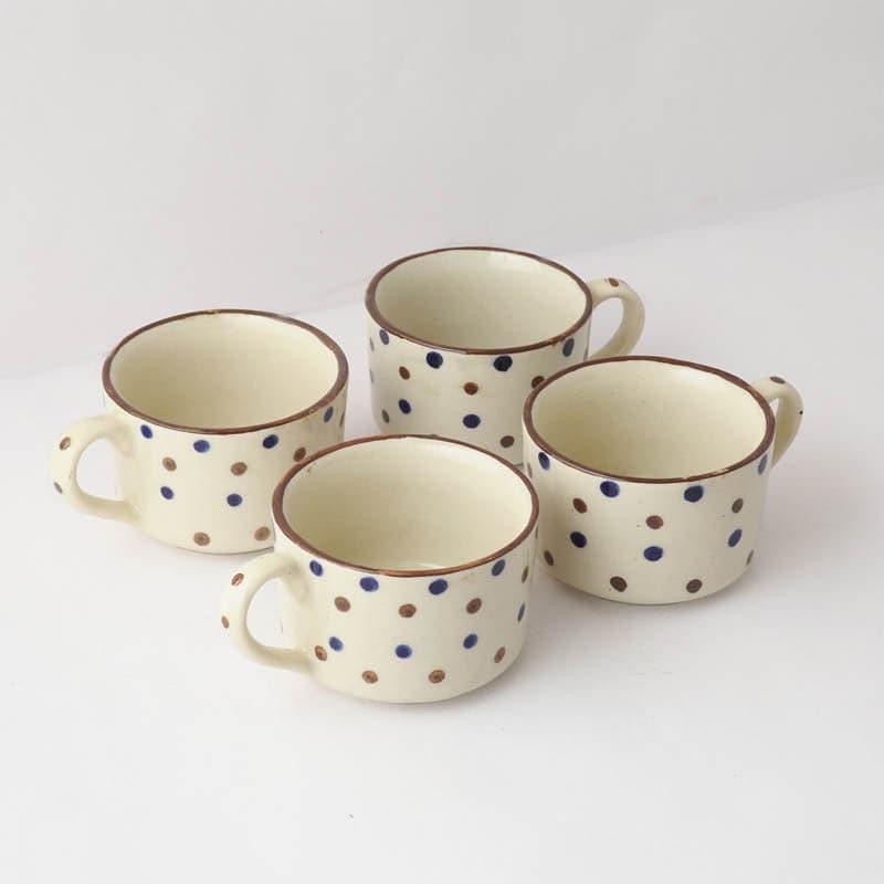 Buy Polka Dot Boho Mug - Set Of Four Mug & Tea Cup from Vaaree