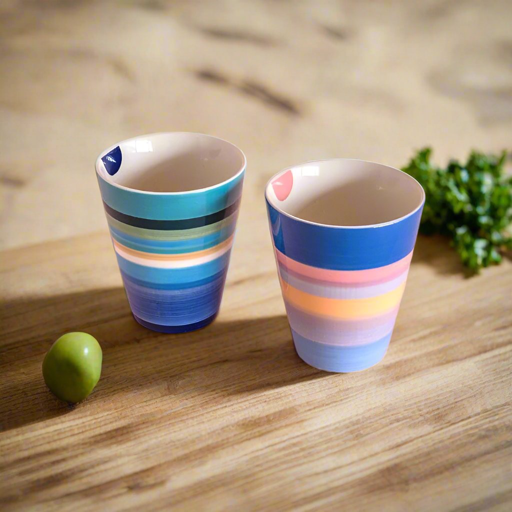 Buy Rainbow Road Mugs - Set Of 2 Mug & Tea Cup from Vaaree