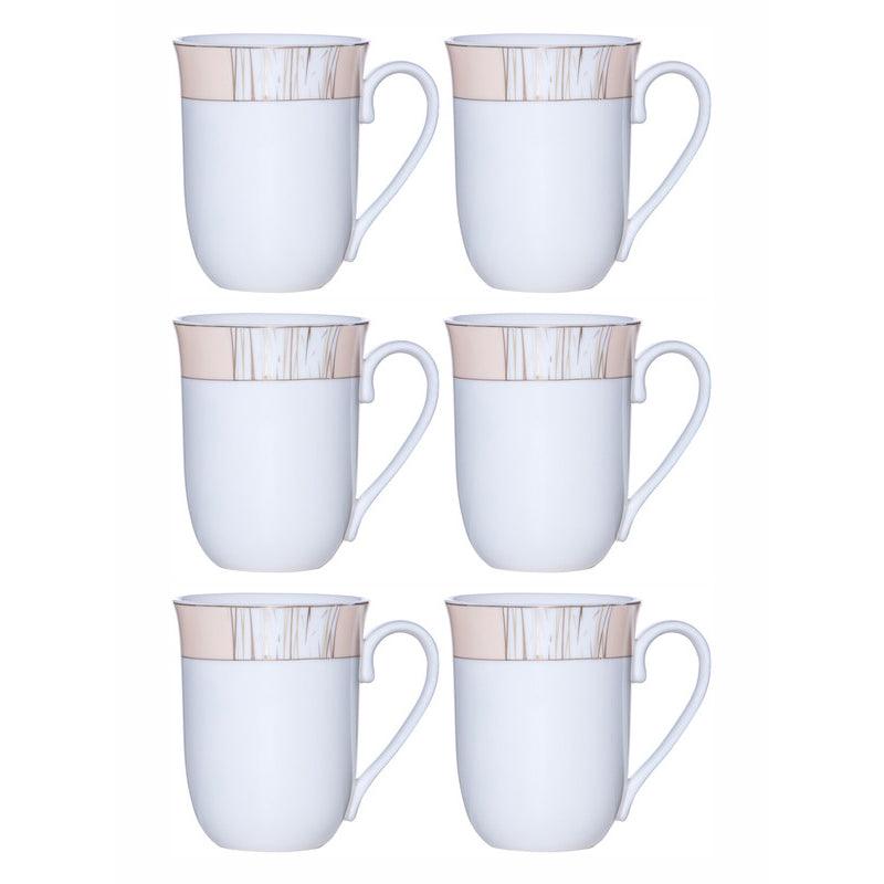 Mug & Tea Cup - Seren Sivana Mug (220 ML) - Set Of Six