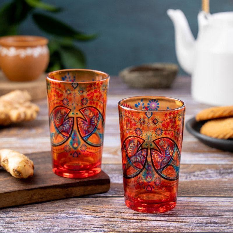 Buy Serenade Chai Glass - Set Of Two Mug & Tea Cup from Vaaree