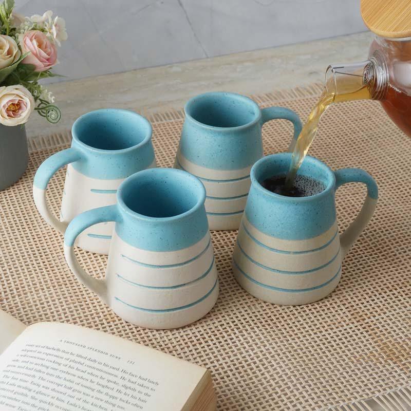 Buy Solway Ceramic Mug (300 ML) - Set Of Four Mug & Tea Cup from Vaaree